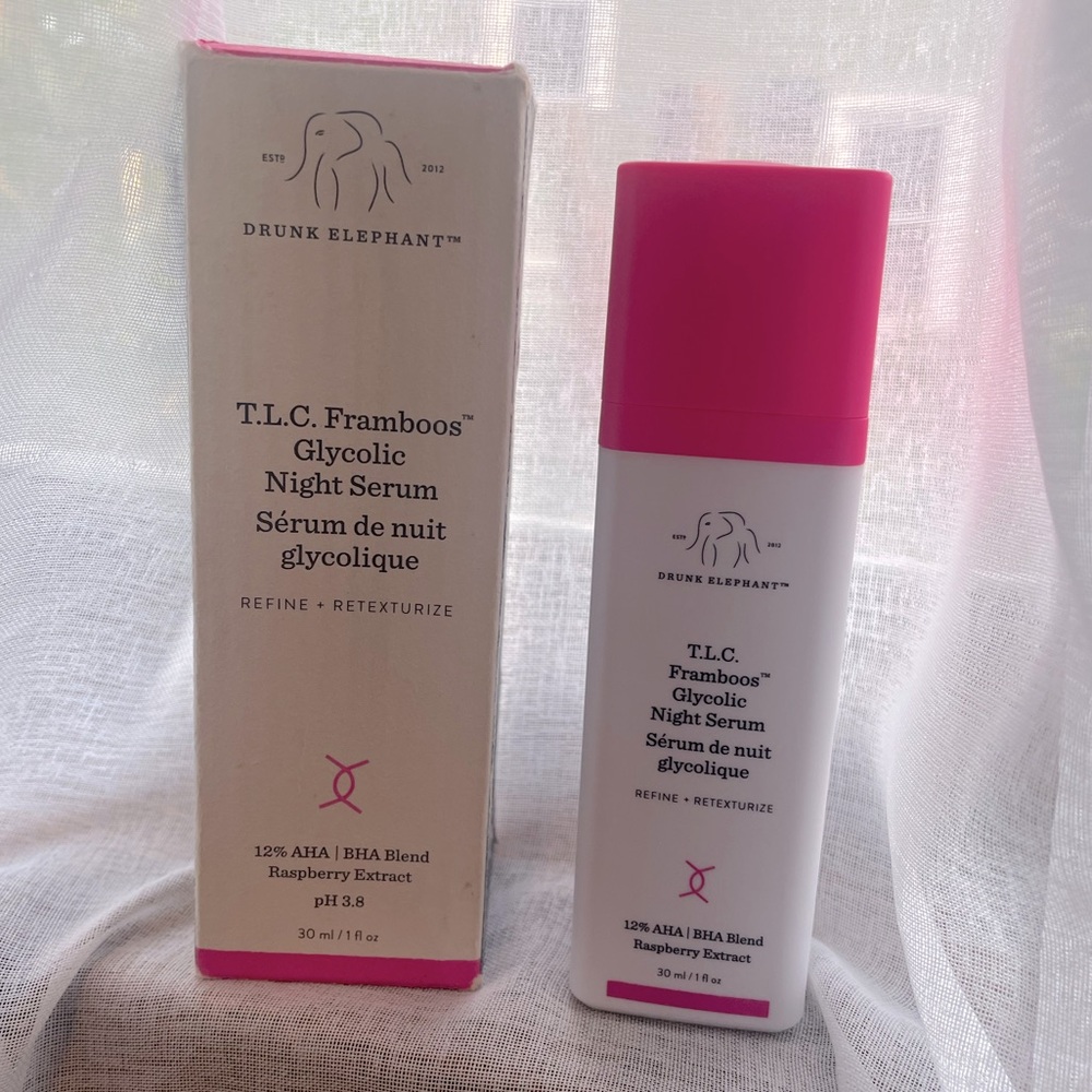NIB DE T.L.C. Framboos Glycolic Night Serum